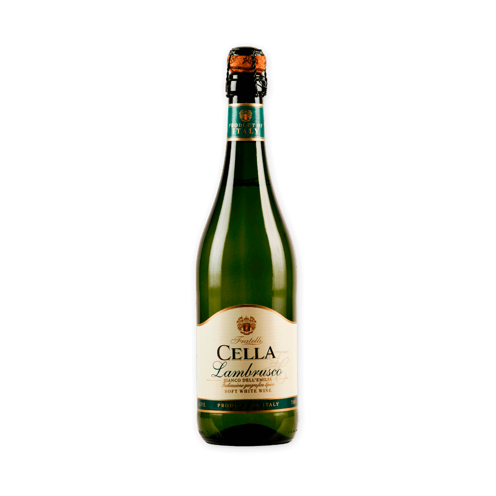 Vinho Frisante Lambrusco Cella White 750ml