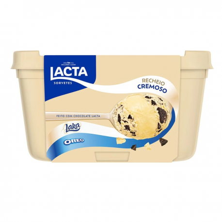SORVETE LACTA LAKA OREO 1L